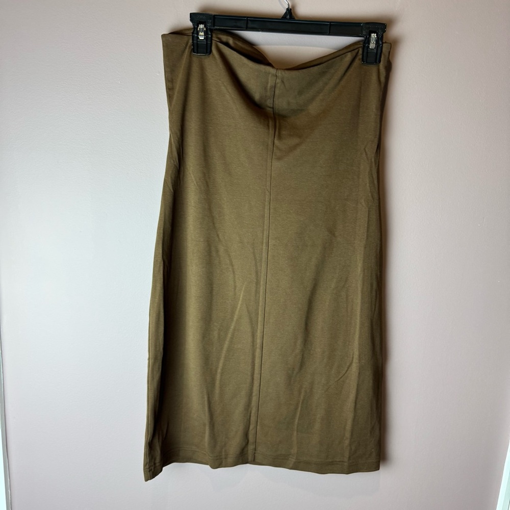 NWT Tuckernuck Bronze Metallic Knit Indie Dress M - Picture 10 of 11